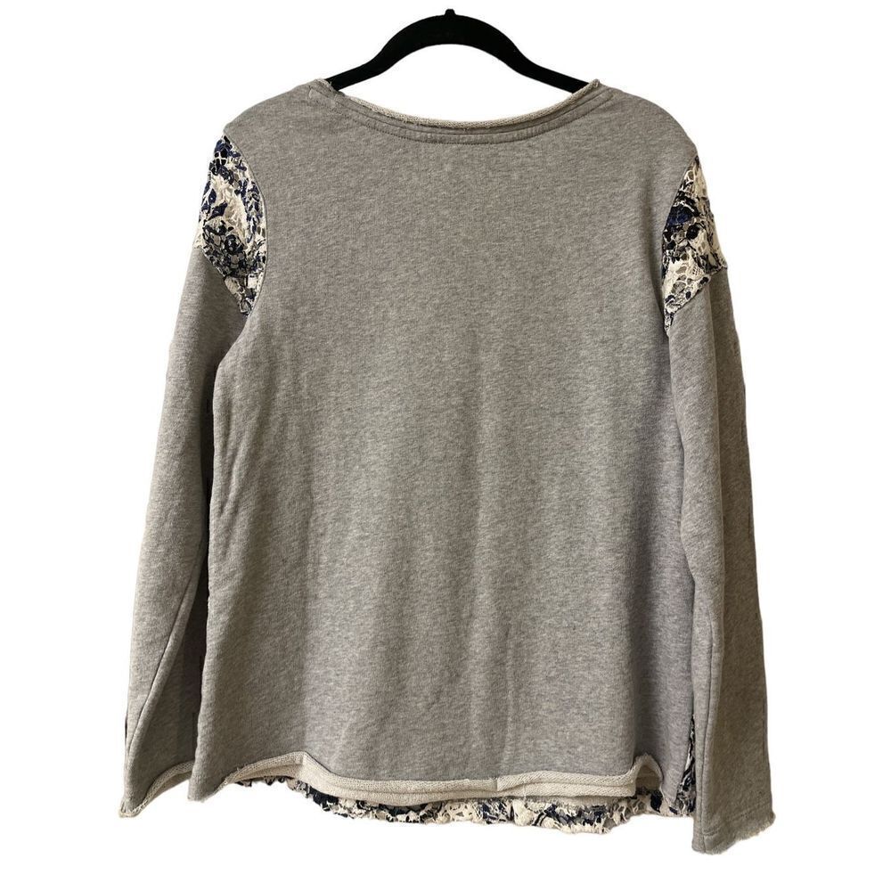 Sundance top gray and blue sz Small - Picture 2 of 5